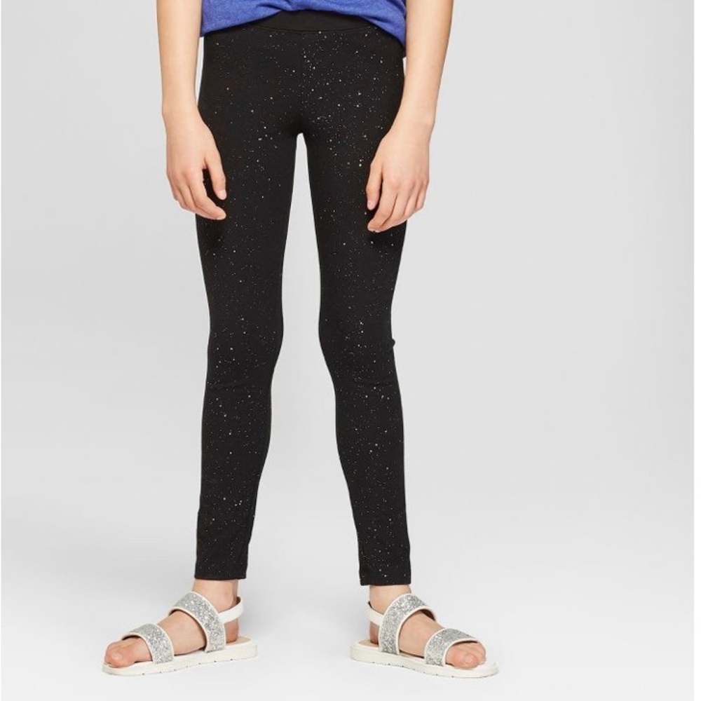 Girls' Sparkle Leggings - Cat & Jack
